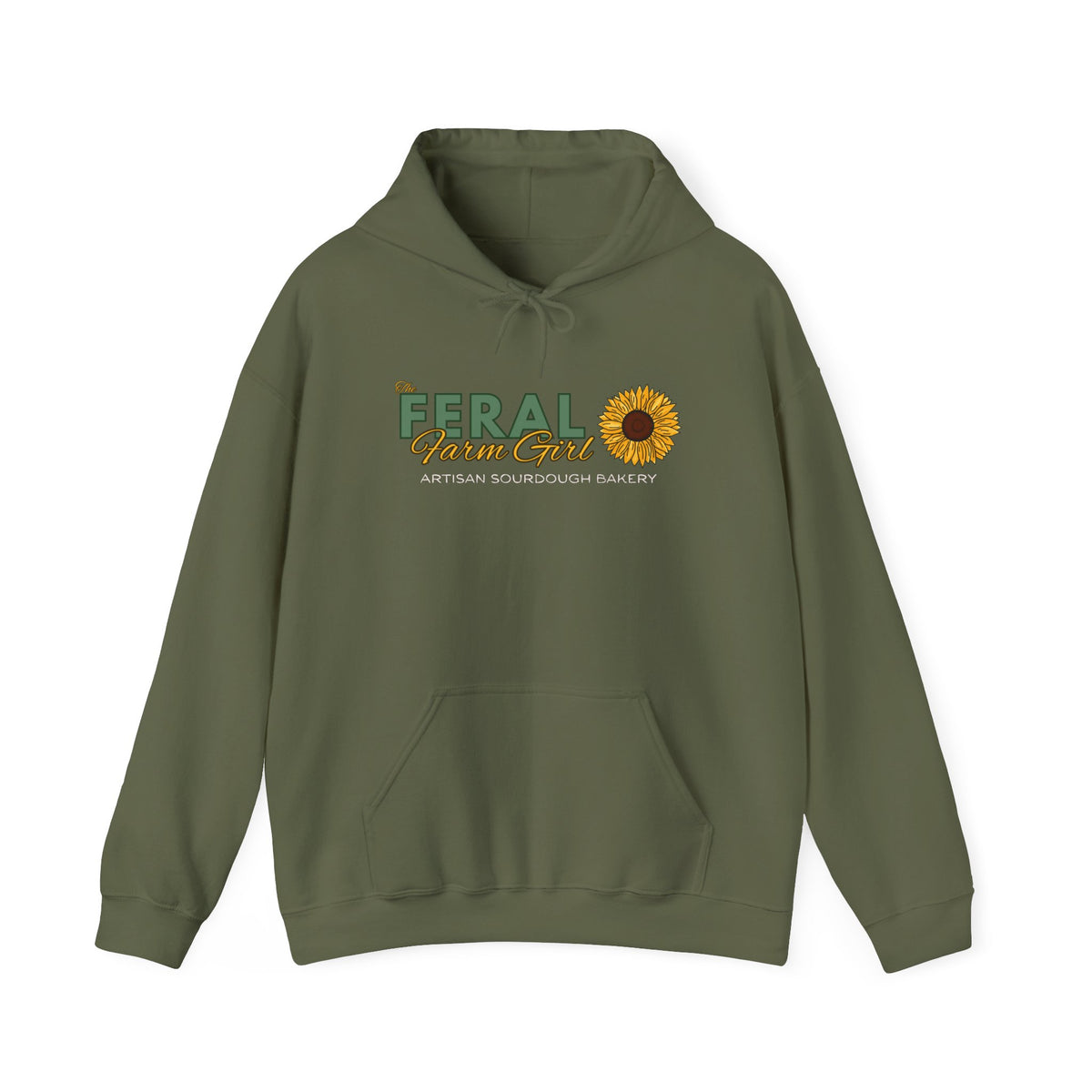 Feral Flowers Hooded Sweatshirt