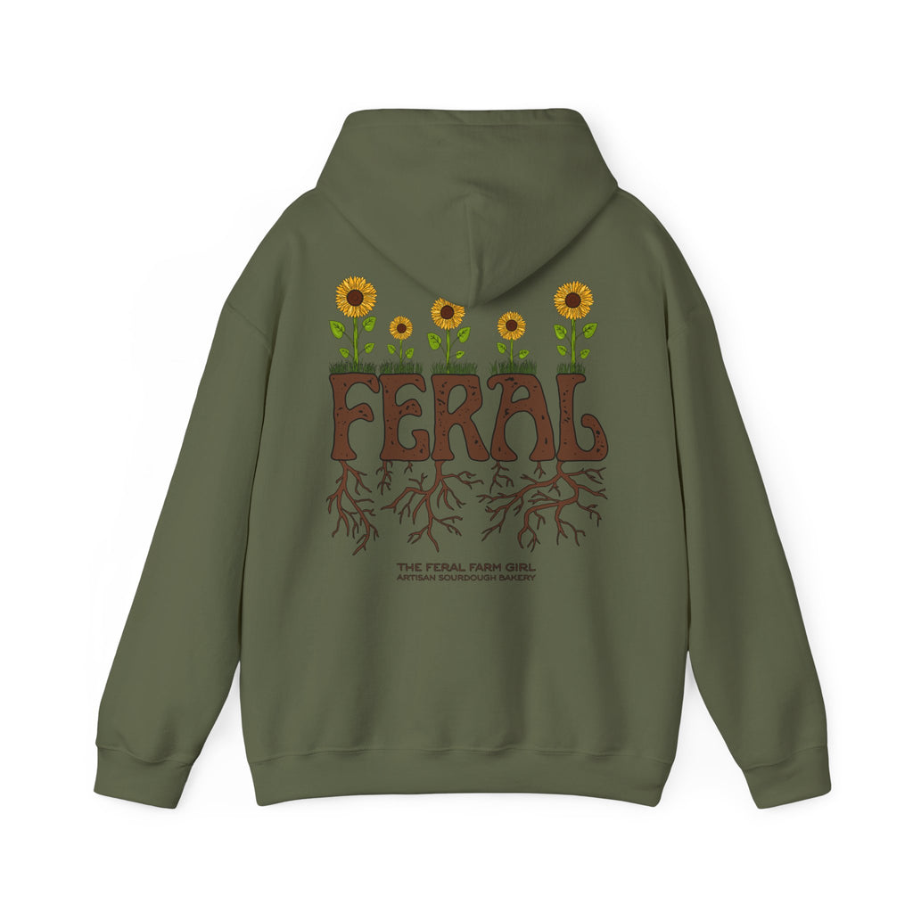 Feral Flowers Hooded Sweatshirt