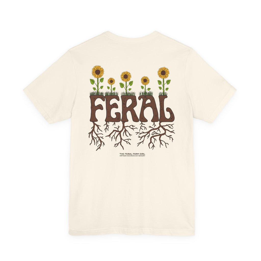 Geometric Feral Flowers Tee