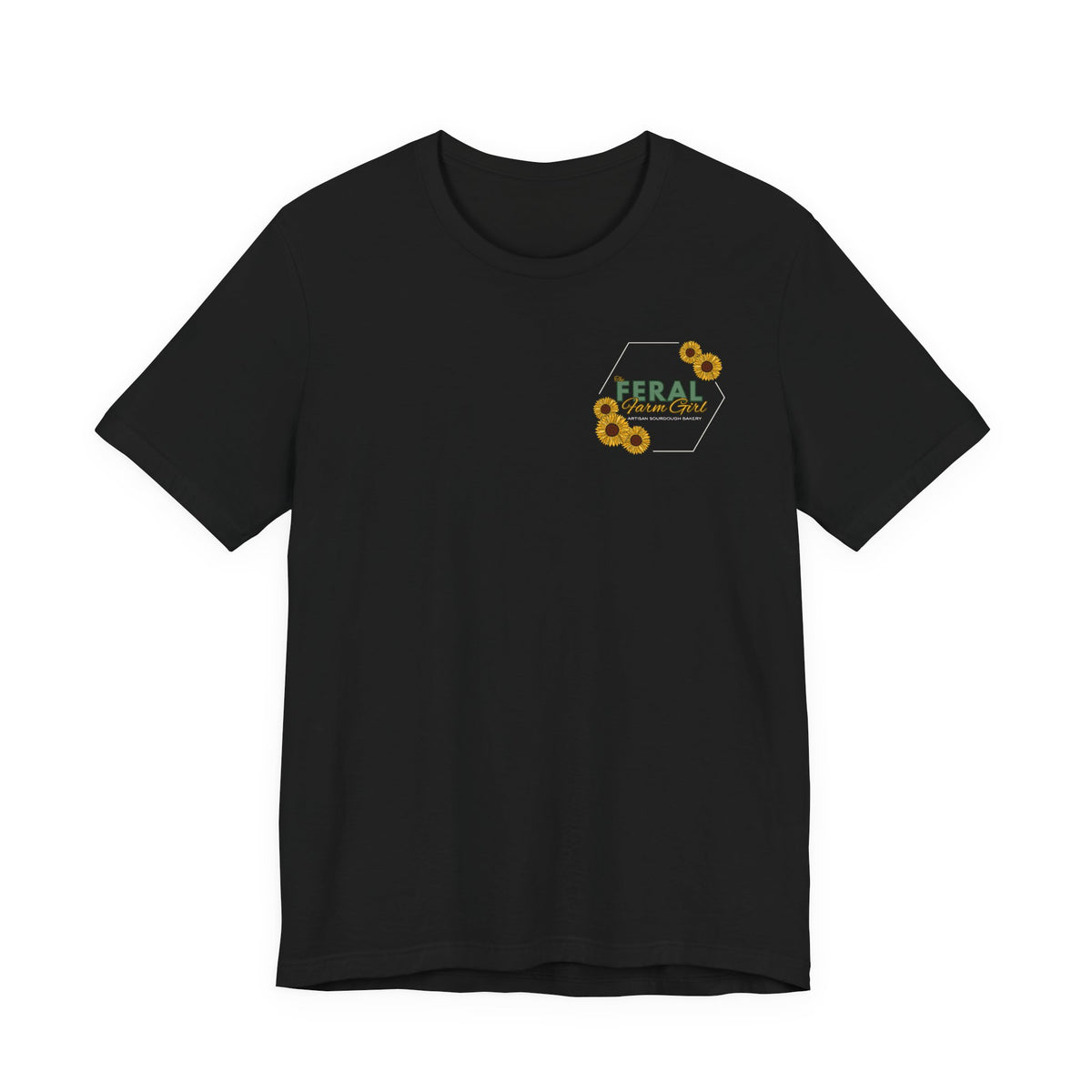 Geometric Feral Flowers Tee